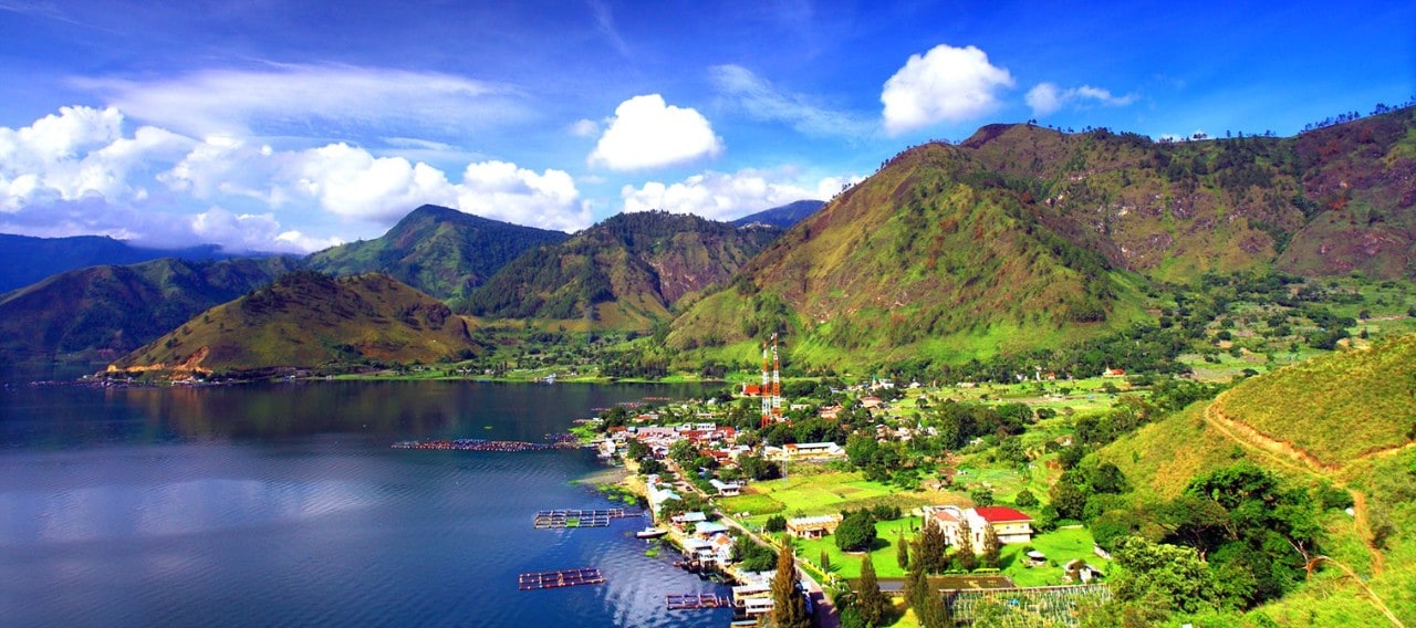 Serene Splendor: Lake Toba Parapat Is Picturesque Landscape